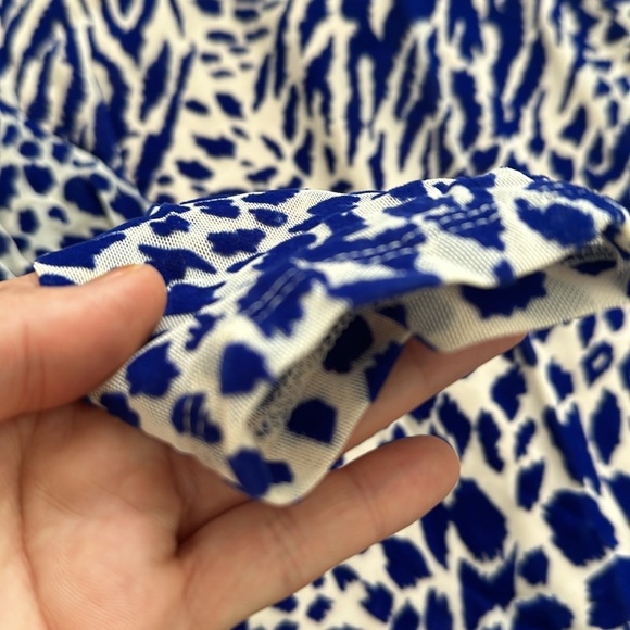 River Island Devore strappy back bodysuit on cobalt - Picture 6 of 7